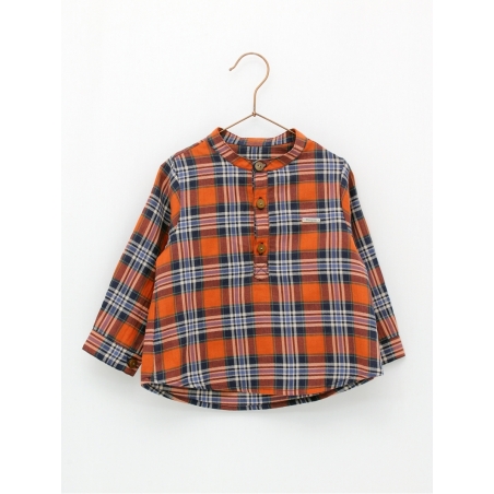 Baby boy Mandarin collar shirt