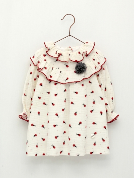 Ladybird patterned dress