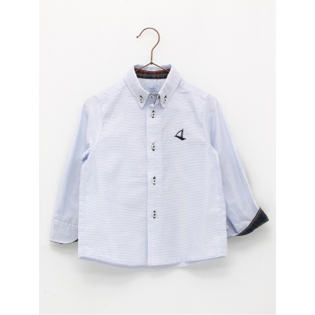 Classic style shirt with elbow patches