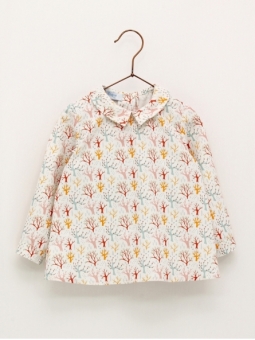 Patterned baby shirt