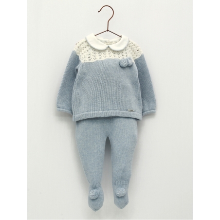Knitted baby set
