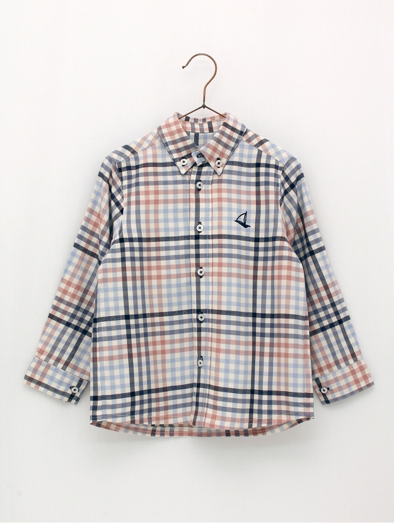 Camisa corte clássico quadros