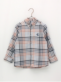 Camisa corte clássico quadros