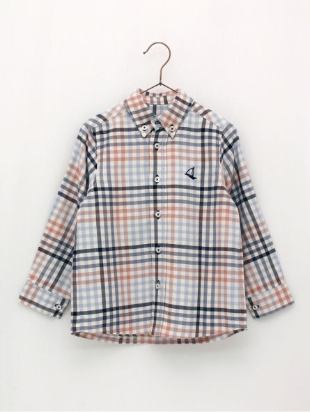 Camisa corte clássico quadros