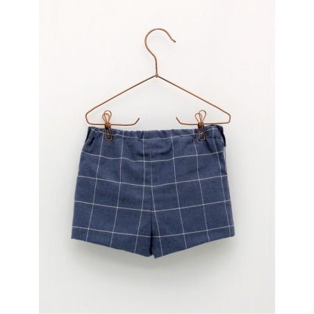 Window plaid shorts