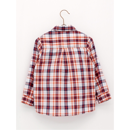 Classic style checked shirt