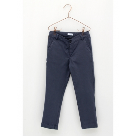 Basic canvas trousers for boy