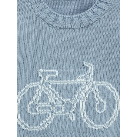Camisola algodão orgânico desenho bicicleta