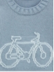 Bike drawing baby jumper