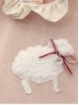Camisola bebé criança ovejita e cuequinha flores