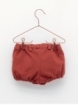 Baby basic denim bloomer shorts with bands