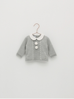 doublet Neck bebe with pompons