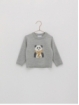 Panda print boy/girl sweater