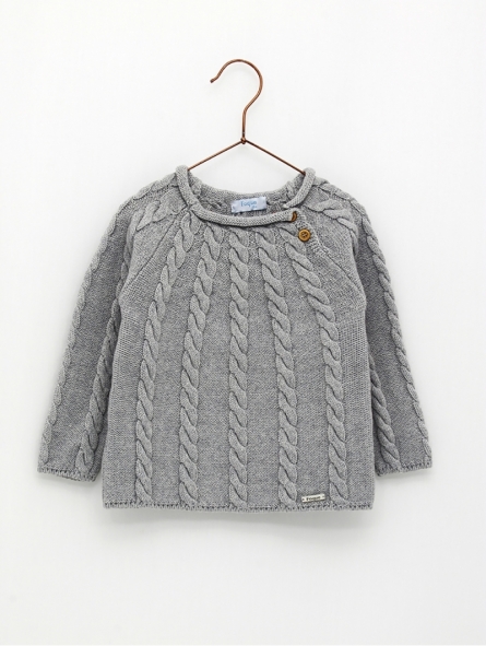 Basic sweater eight knit