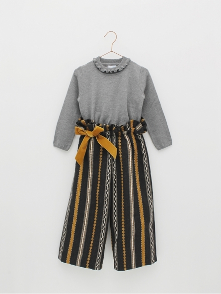 Conjoint jumper and Pants culotte
