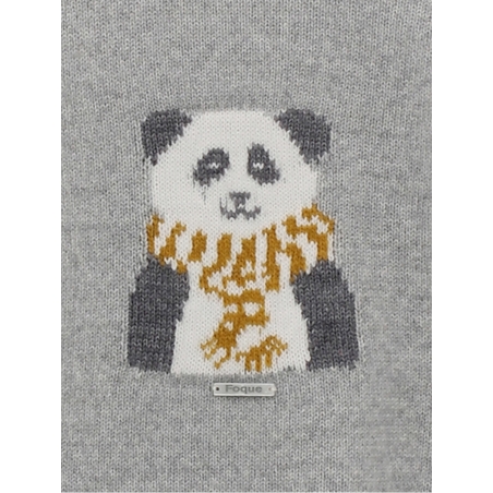 Panda print boy/girl sweater