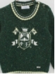 Jersey motivo heráldico de lana
