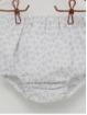 Baby bloomers with little ship pattern