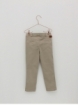 Basic canvas boy trousers