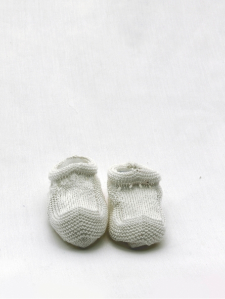 Just born cotton booties