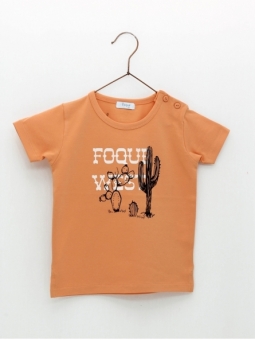 Camiseta bebé con estampado Foque West