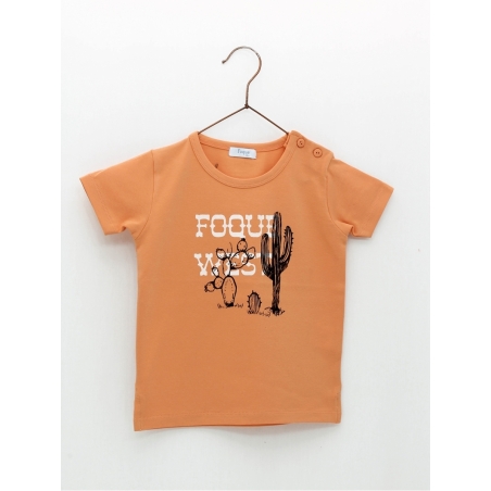 T-shirt bebé com estampado Foque West