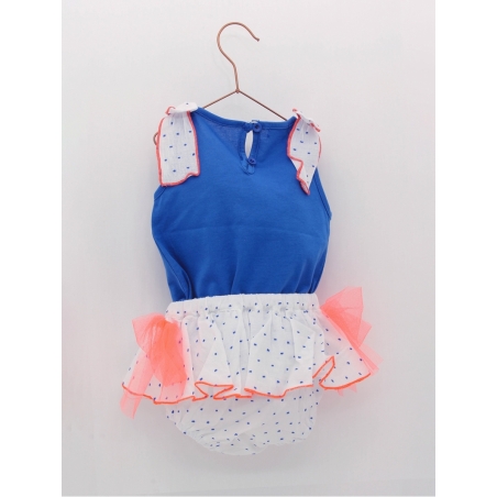Baby girl set of T-shirt and bloomers