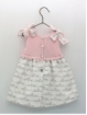 Skirt-like baby girl dress