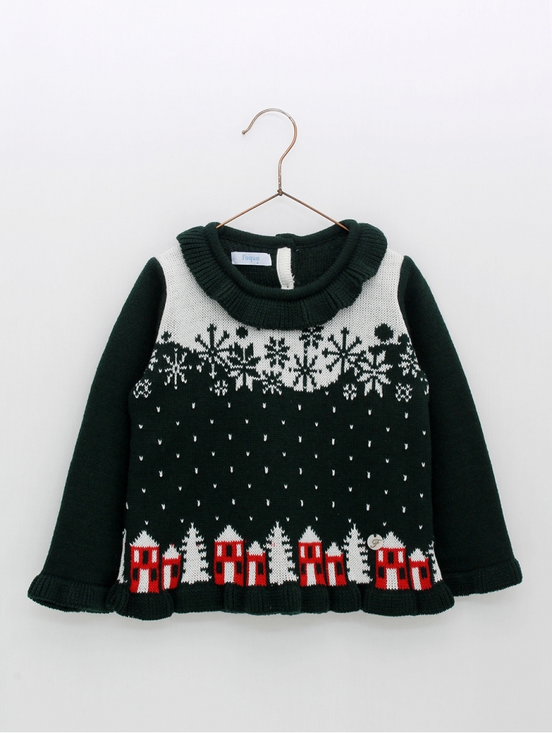 Jersey navideño casitas