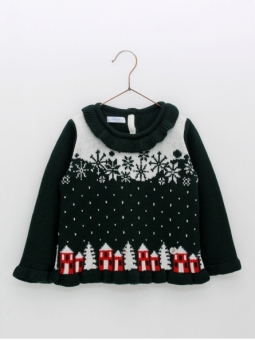 Jersey navideño casitas