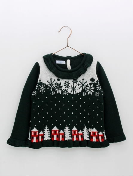 Jersey navideño casitas