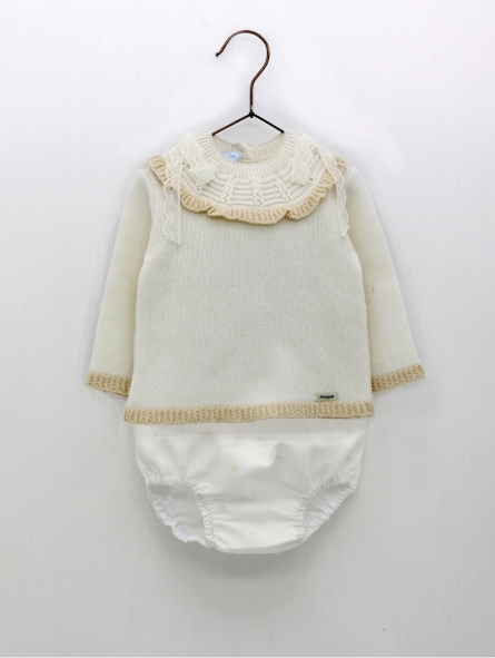 Conjunto bautizo unisex