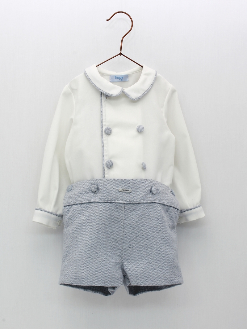 Conxuntos dúas pezas camisa e pantalón