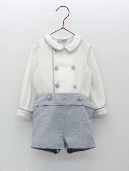 Conxuntos dúas pezas camisa e pantalón