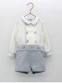 Conxuntos dúas pezas camisa e pantalón