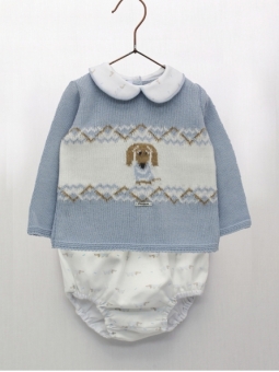 Sweater and shorties two pieces set