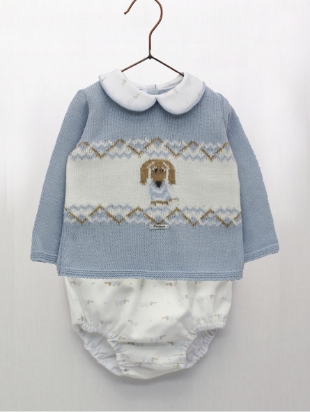 Sweater and shorties two pieces set