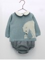 Sweater and shorties set