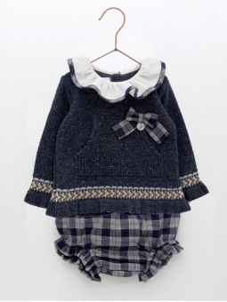 Sweater and shorties two pieces set