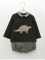 Sweater and shorts two pieces set