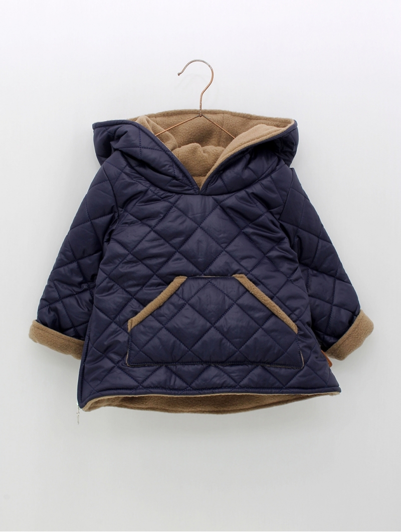 Padded dufflecoat