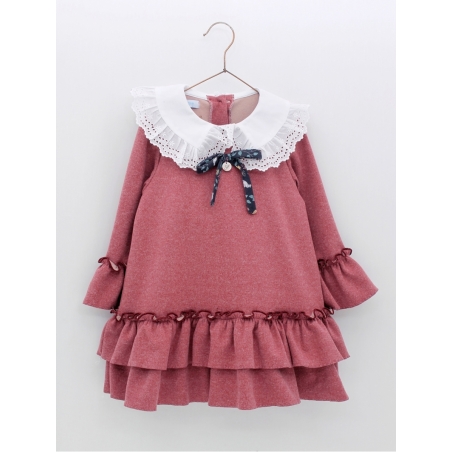Baby girl dress with bow