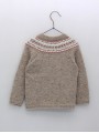 Fretwork knitted sweater