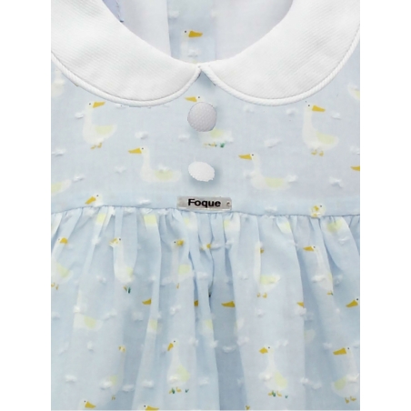 Duck patterned baby dress