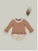 Shorties and sweater baby girl set