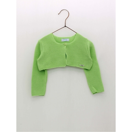 Bolero garter stitch jacket