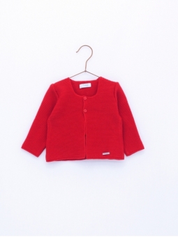 Garter stitch jacket