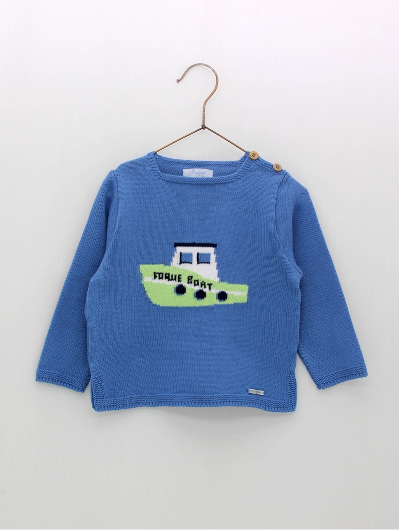 Sweater Drawing Boat