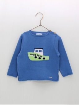 Sweater Drawing Boat