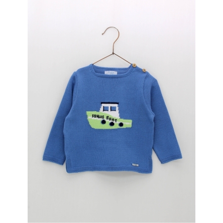 Sweater Drawing Boat